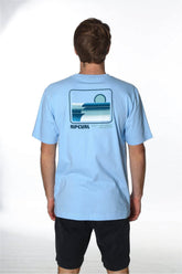 SURF REVIVAL STACKED TEE - Rip Curl
